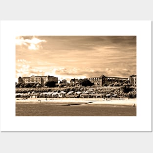 Clacton On Sea Beach Essex England UK Posters and Art